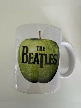 White Ceramic Coffee Mug The Beatles